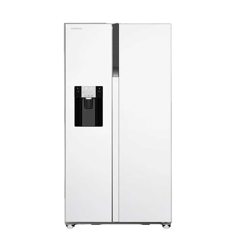 یخچال فریزر ساید بای ساید ایکس ویژن مدل HS550 ظرفیت ۲۷ فوت اتوماتیک